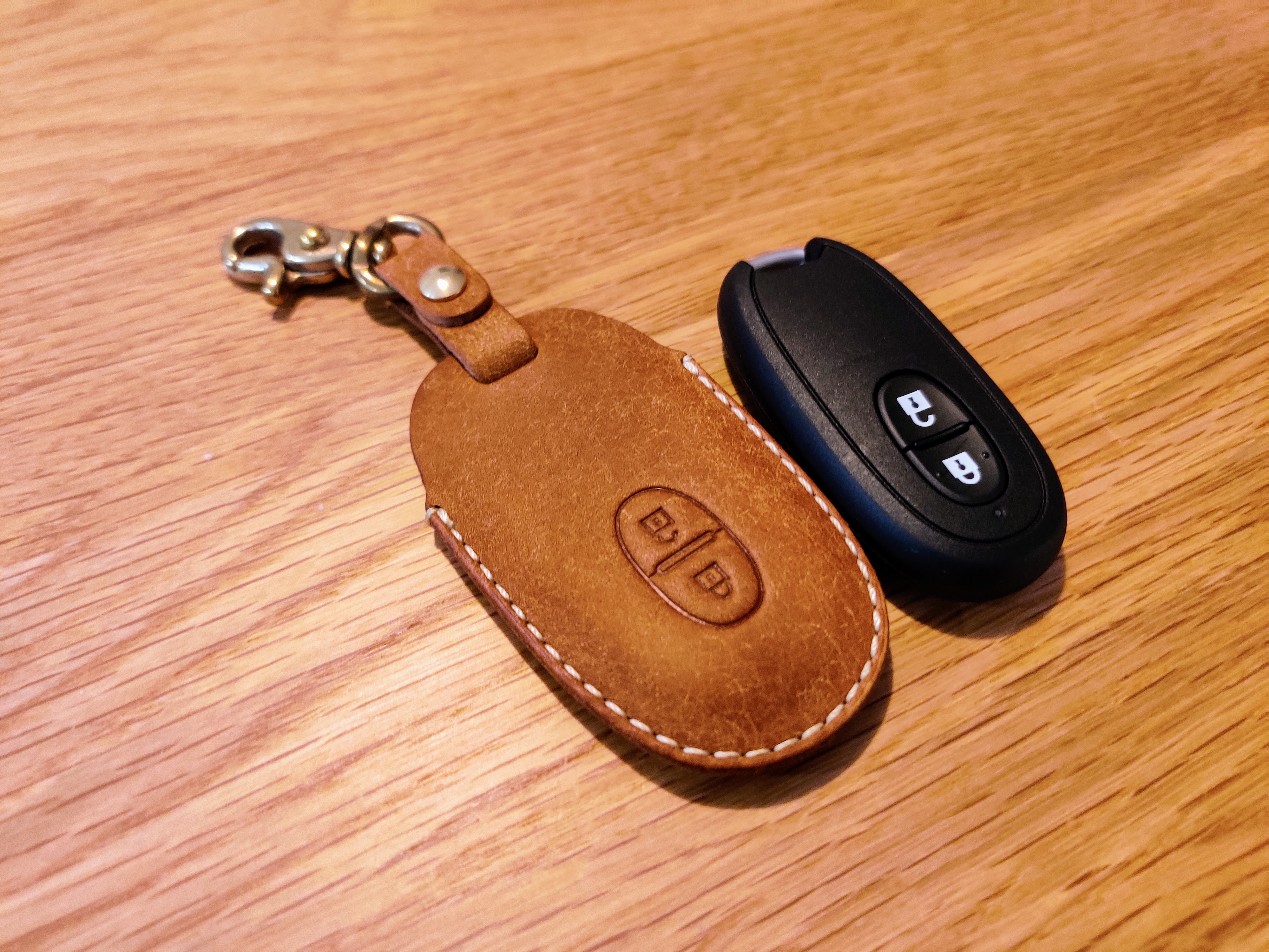 レザーキーカバー
