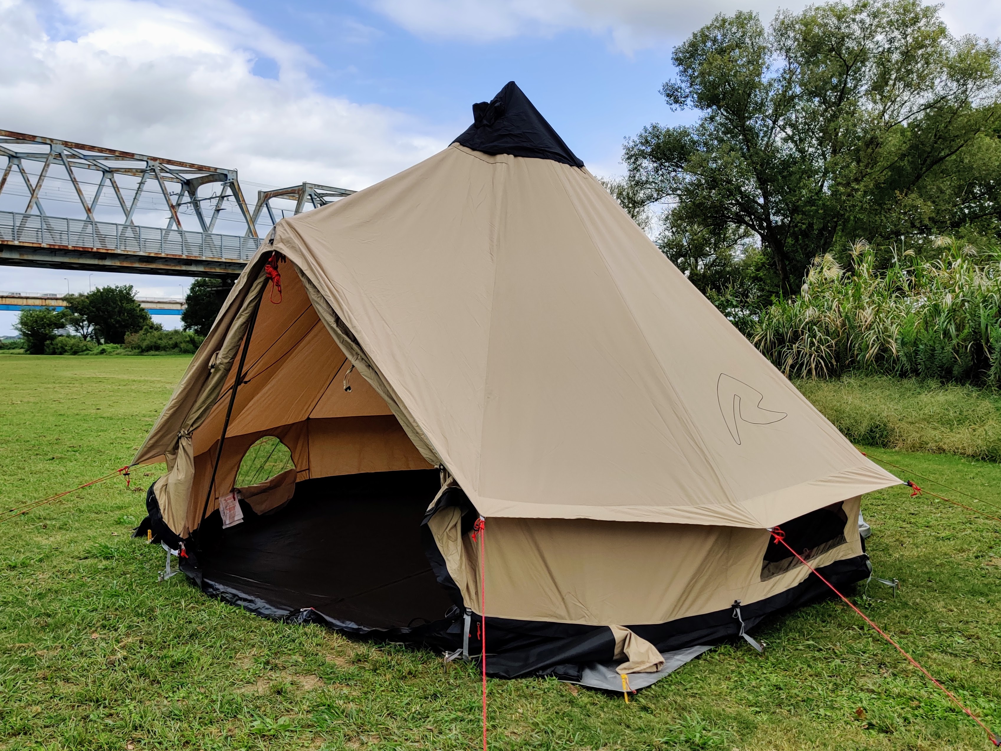 Robens Klondike 試し張り